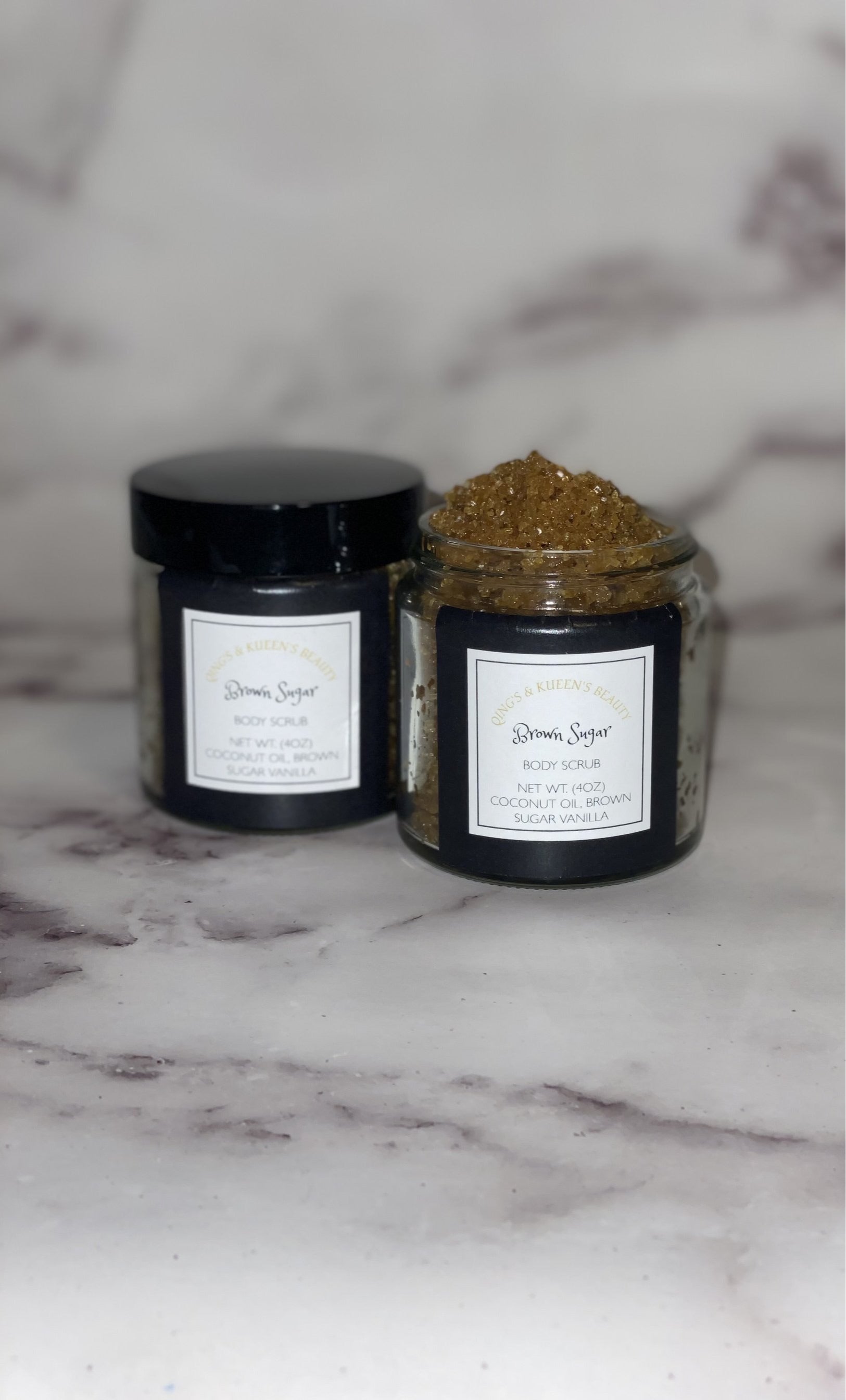 Qing’s & Kueen’s Beauty Brown Sugar body scrub
