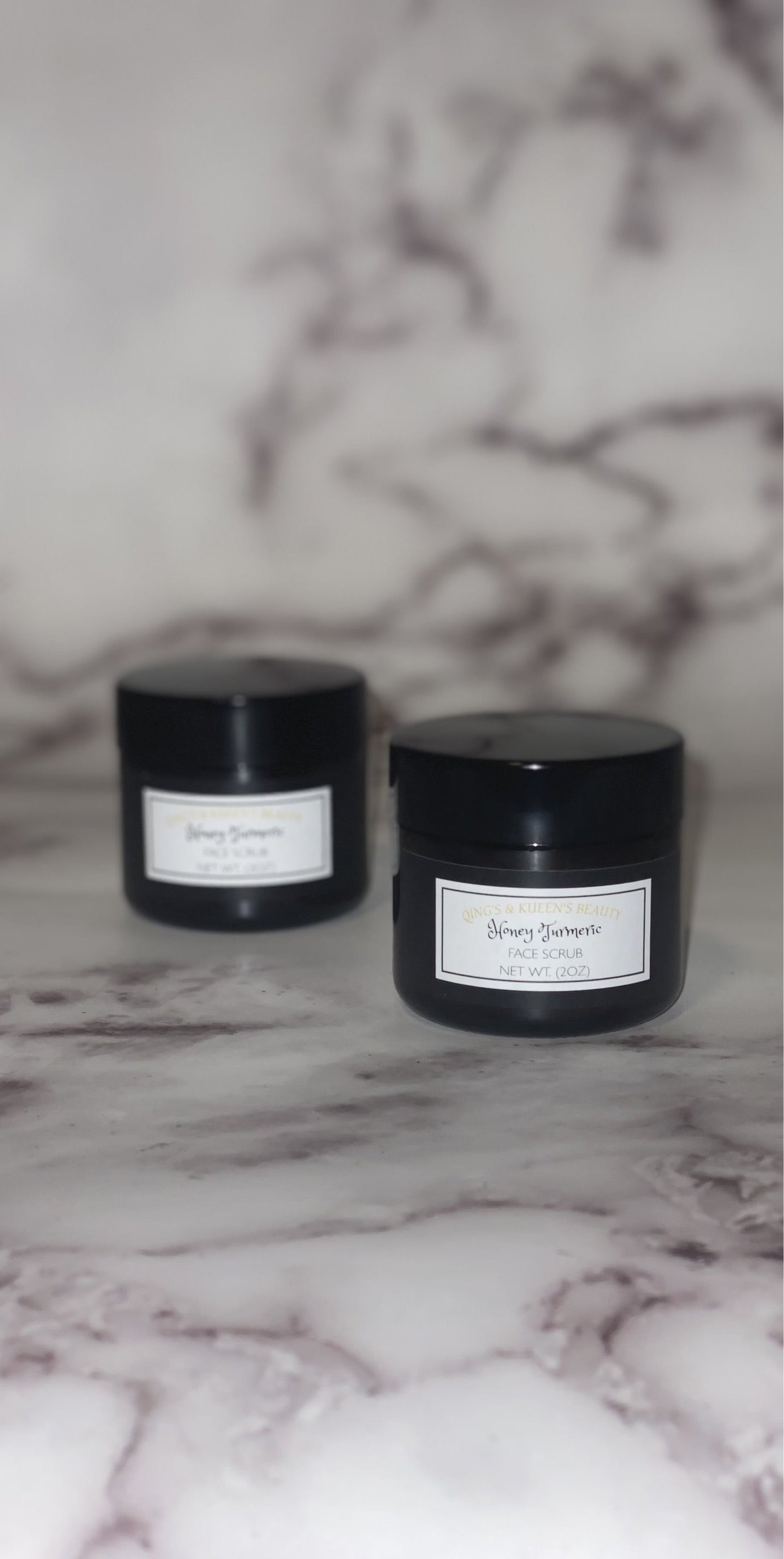 Qing’s & Kueen’s Beauty Honey Turmeric Face Scrub