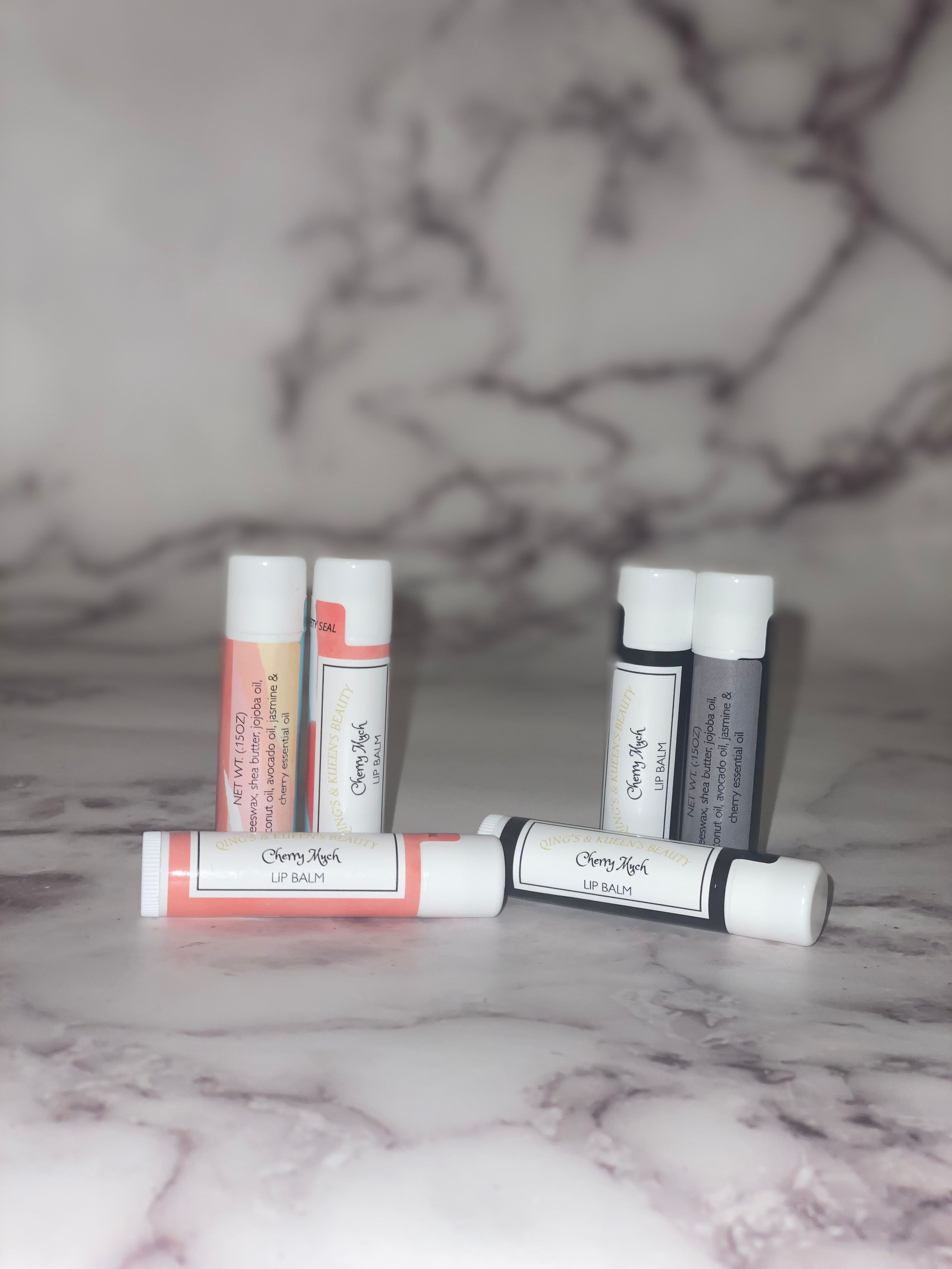 Qing’s & Kueen’s Beauty Cherry Much Lip Balm